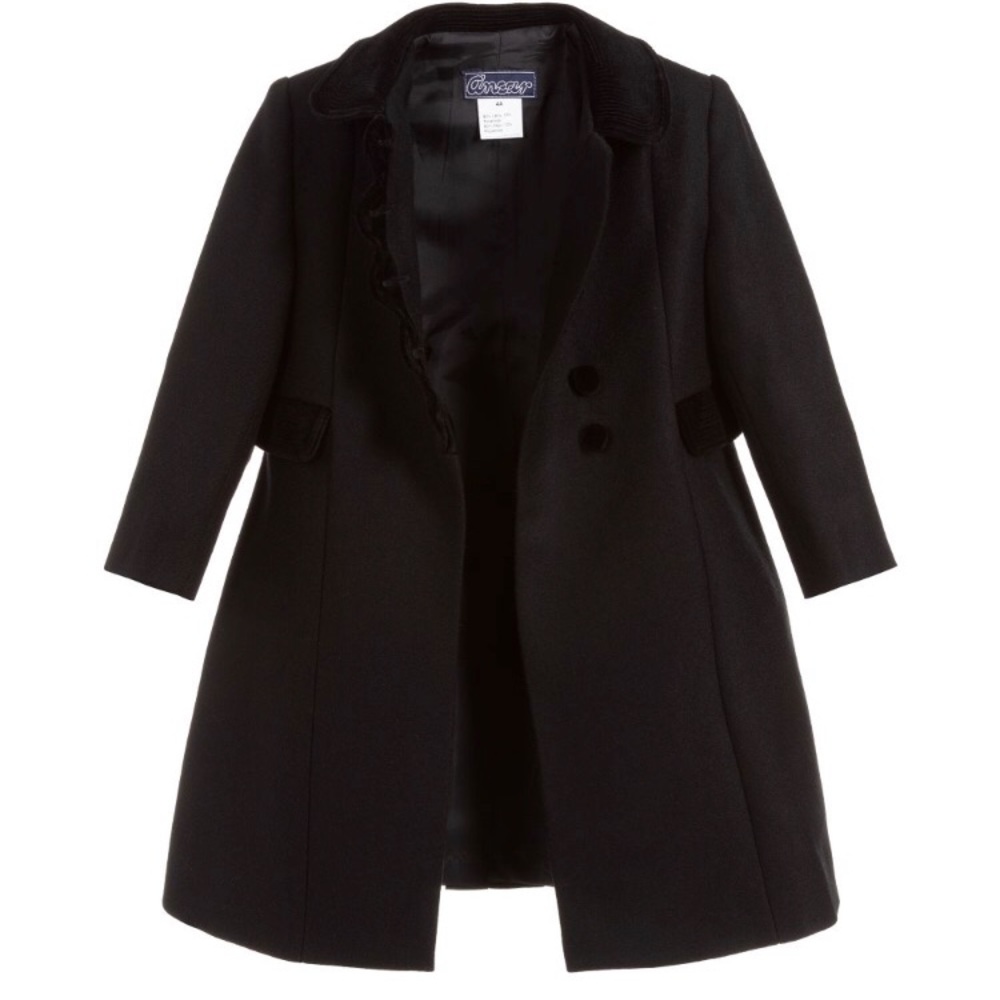 Girls George Wool Coat